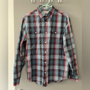 Plaid button up